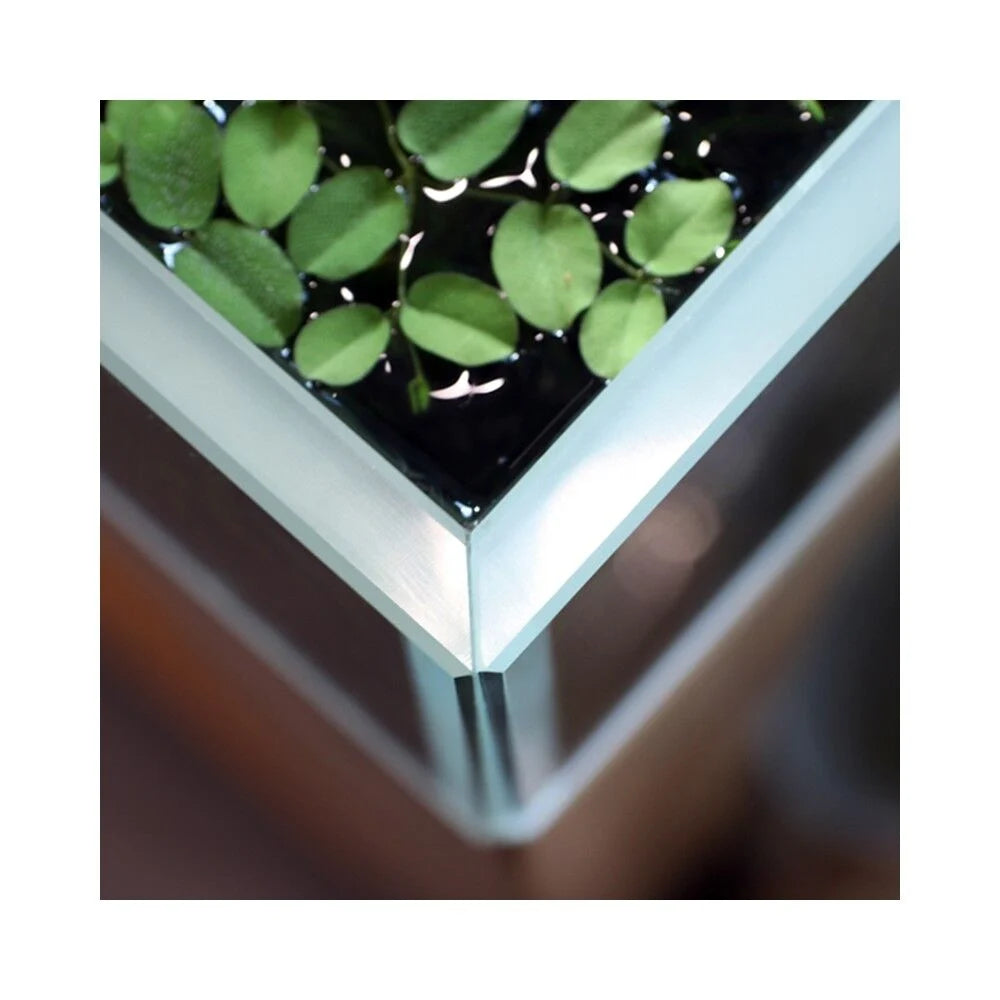 40x40x40 Creaqua Full Ultra Clear Rodajlı Cama Cam Akvaryum 6mm