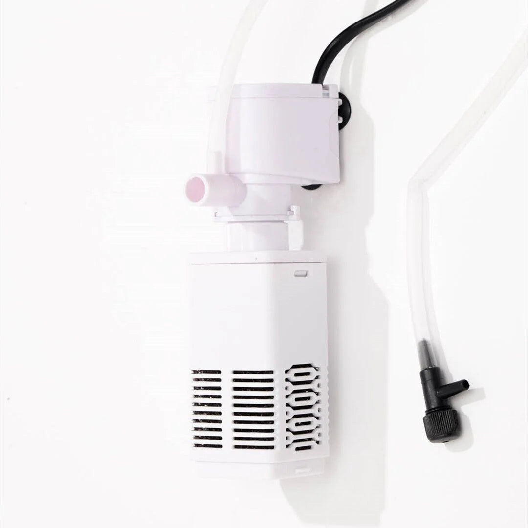 Jingye 400F Köşeli İç Filtre Siyah Beyaz 4W 400L/H