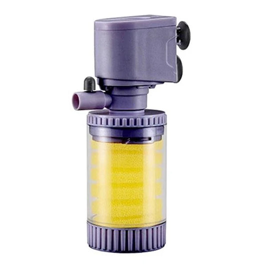 Jingye 8000F Şeffaf İç Filtre Siyah 4W 400L/H