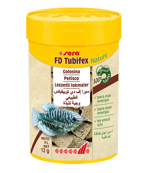 Sera FD Tubifex Kurutulmuş Kurt 100 ml 12 gr