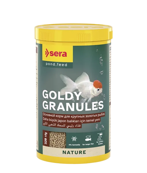 Sera Goldy Granules 1000 ml Japon Balığı Yemi