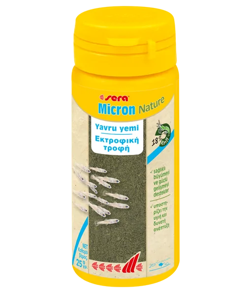 Sera Micron Nature 50 ml 25 gr Yavru Balık Yemi