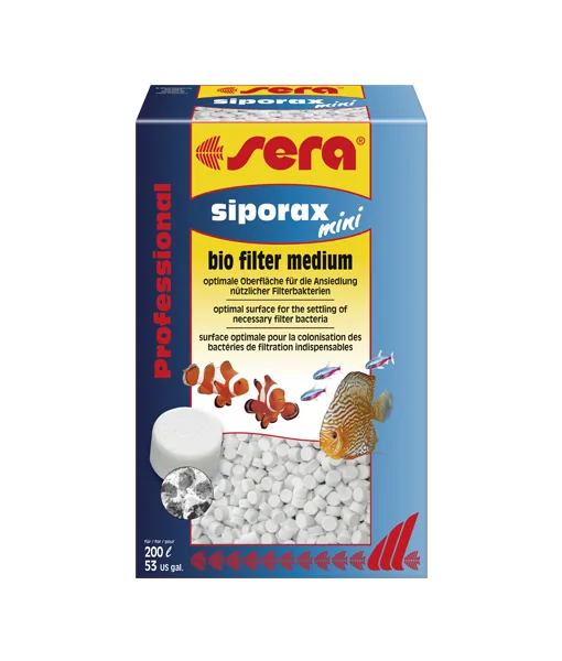 Sera Siporax Mini 500 ml 270 gr Filtre Malzemesi