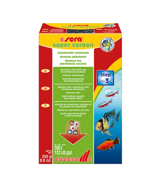 Sera Süper Carbon 250gr Aktif Karbon