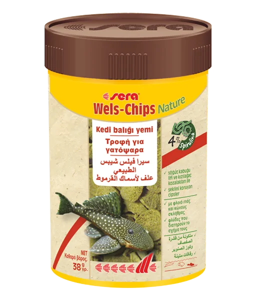 Sera Wels-Chips Nature 100 ml 38 gr
