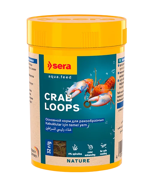 Sera Yengeç Yemi Crab Loops 100 ml 32 gr