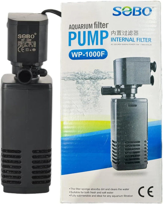 Sobo WP-1000F Siyah İç Filtre 15W 650L/H