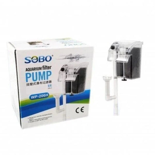 Sobo WP-206H Mini Askı Şelale Filtre 3W 250L/H