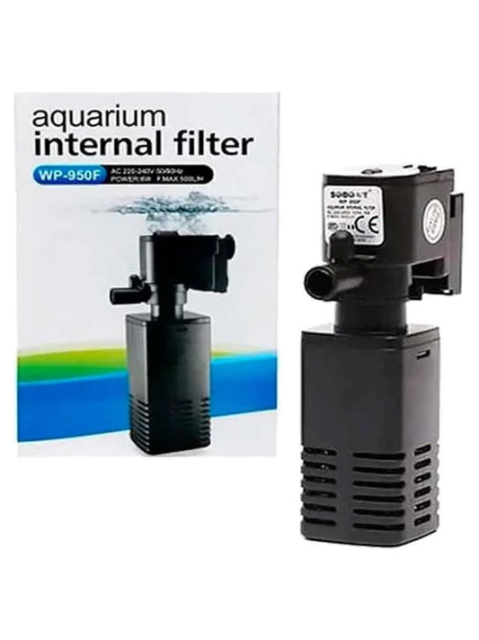 Sobo WP-950F Siyah İç Filtre 6W 500L/H